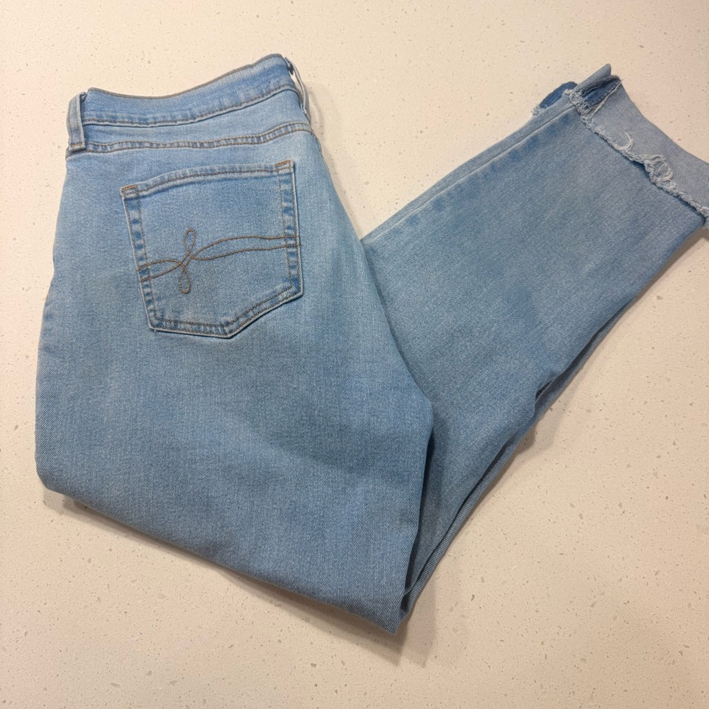 Levi's Light Blue Ankle Jeans Denizen